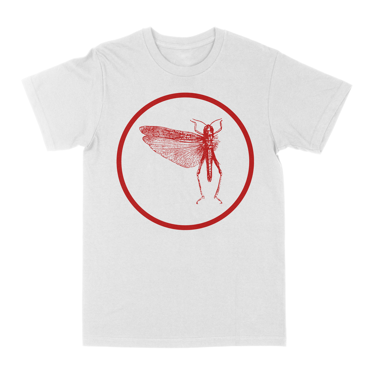 THE LOCUST &quot;Bug&quot; White T-Shirt