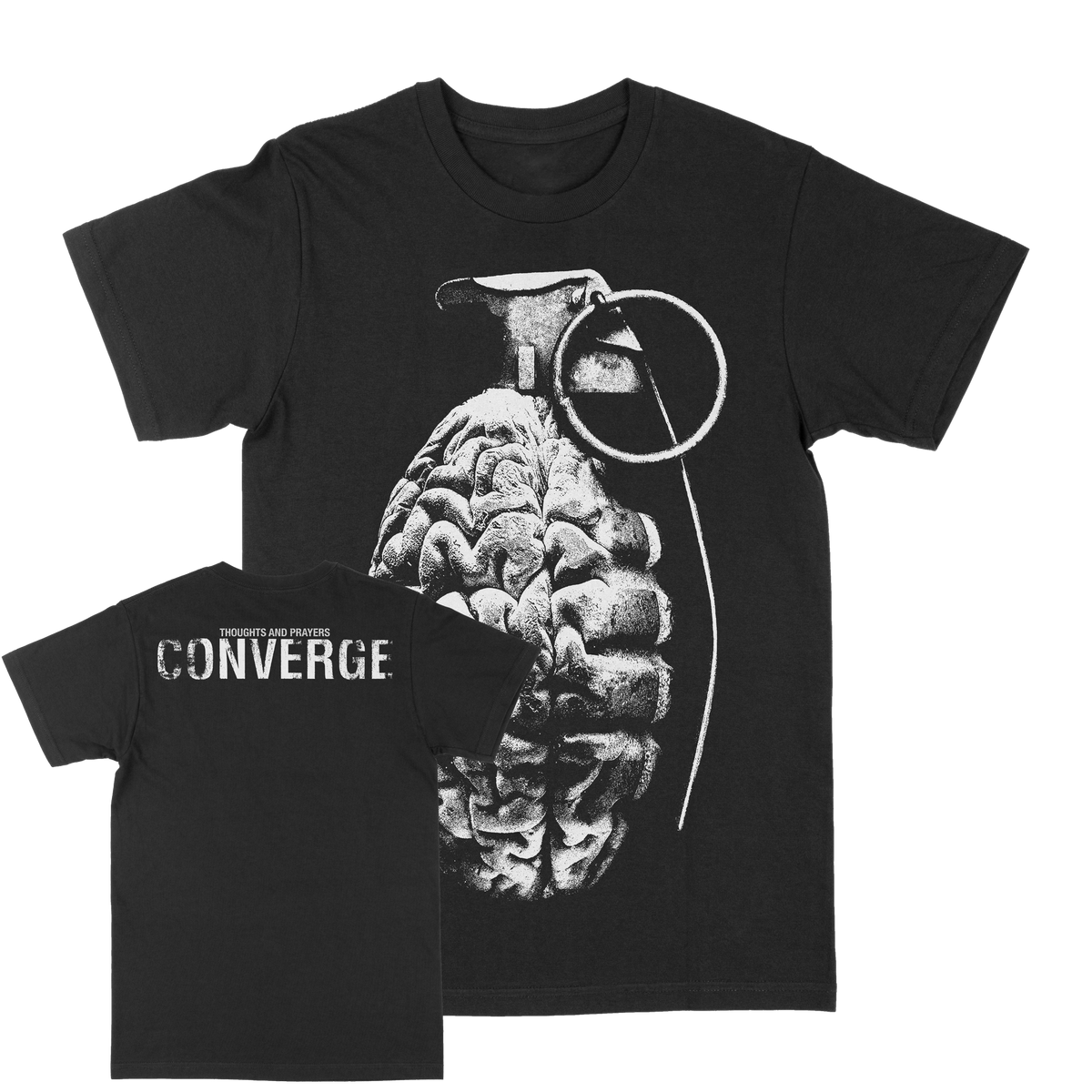 CONVERGE &quot;Thoughts and Prayers&quot; Black T-Shirt