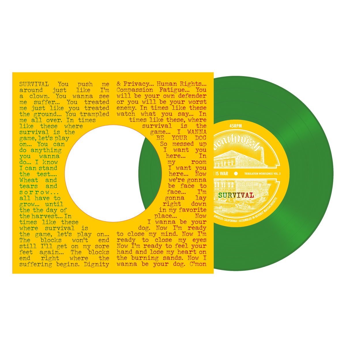 MODERN LIFE IS WAR &quot;Tribulation Worksongs Vol. 3&quot;