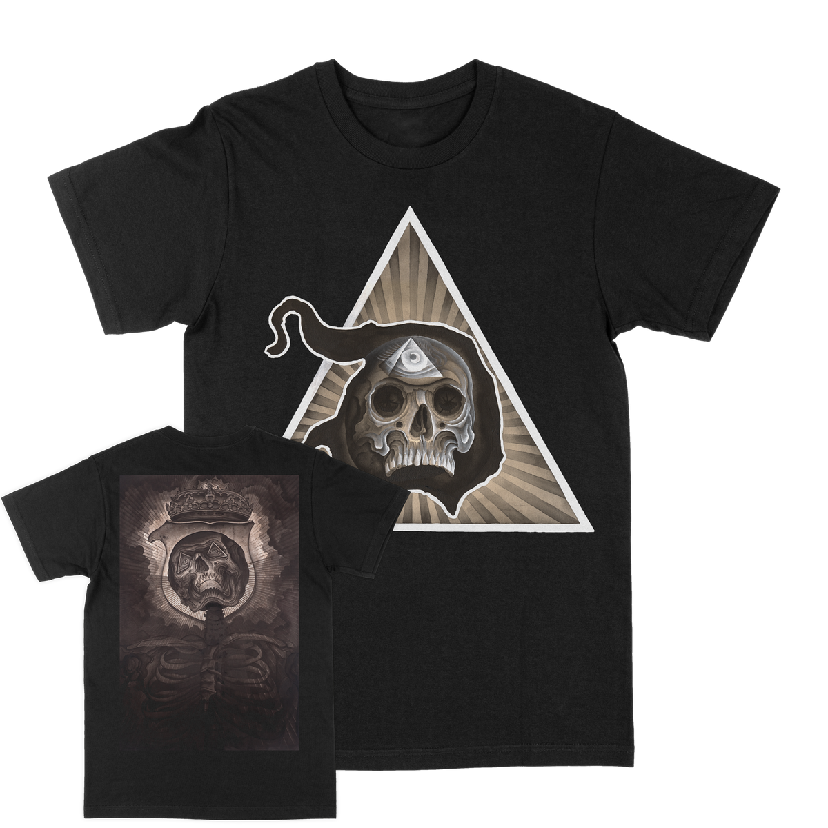 DOOMRIDERS &quot;Triangle Eye&quot; Black T-Shirt