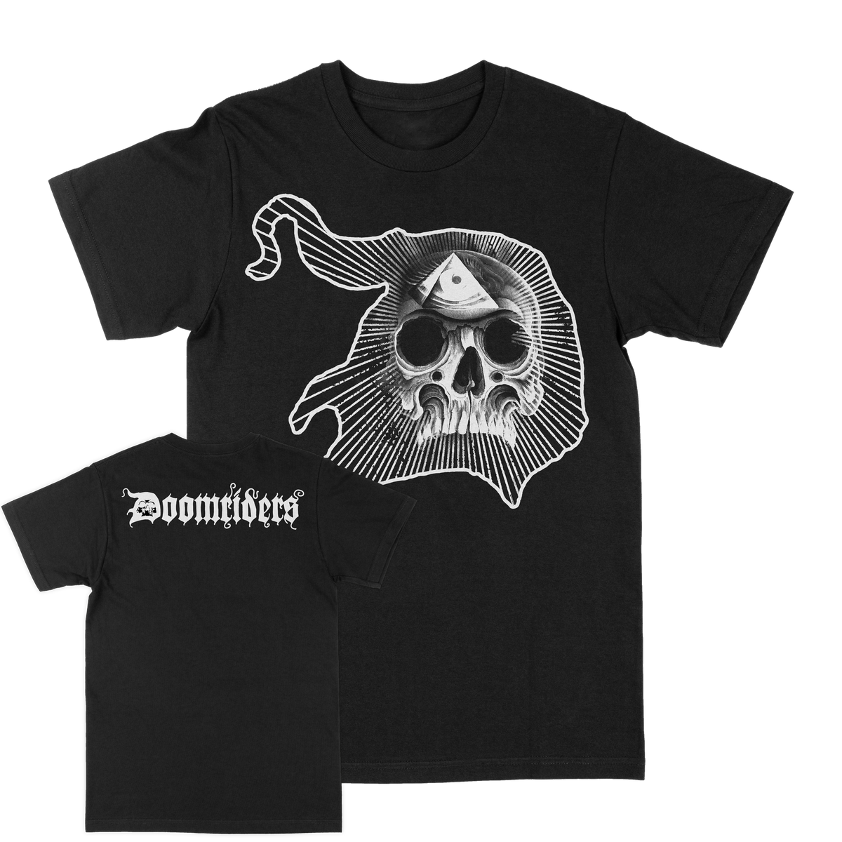 DOOMRIDERS &quot;Rays&quot; Black T-Shirt