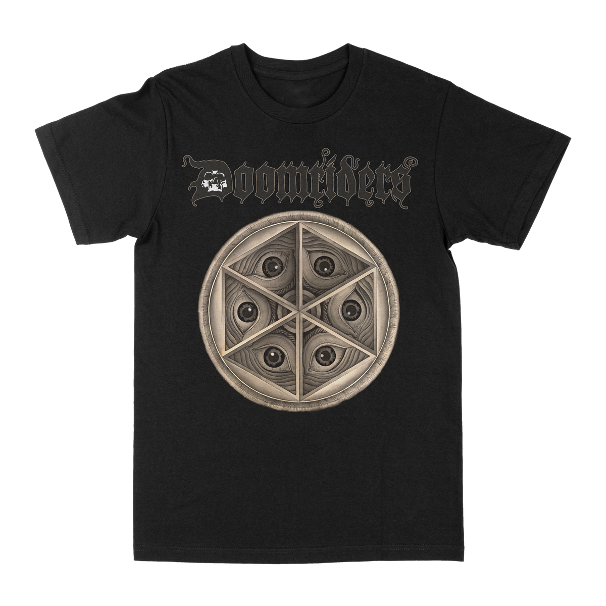 DOOMRIDERS &quot;Circle Eye&quot; Black T-Shirt