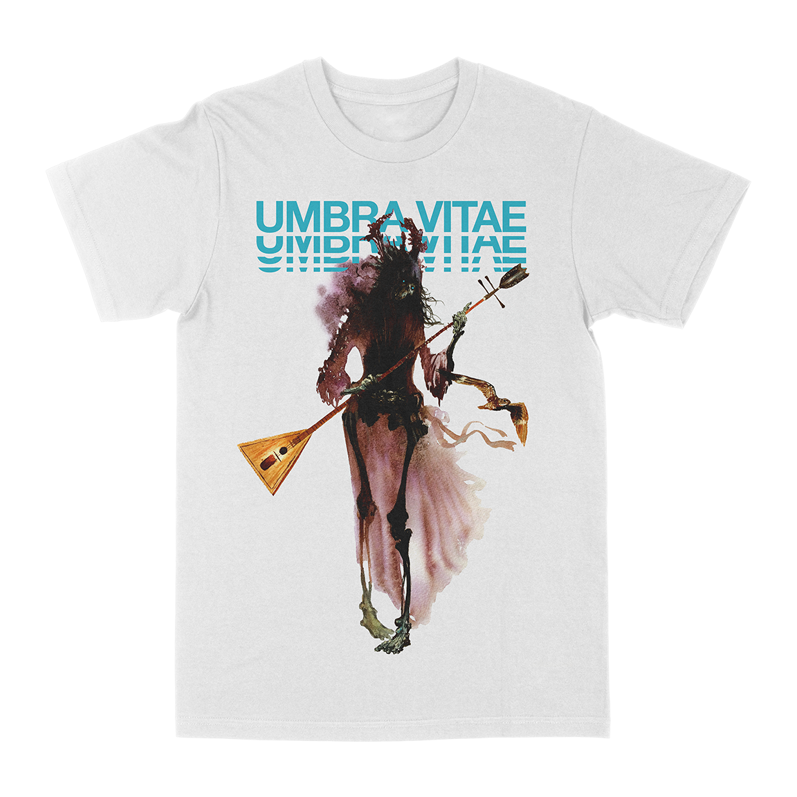 UMBRA VITAE &quot;Siren&#39;s Song&quot; White T-Shirt