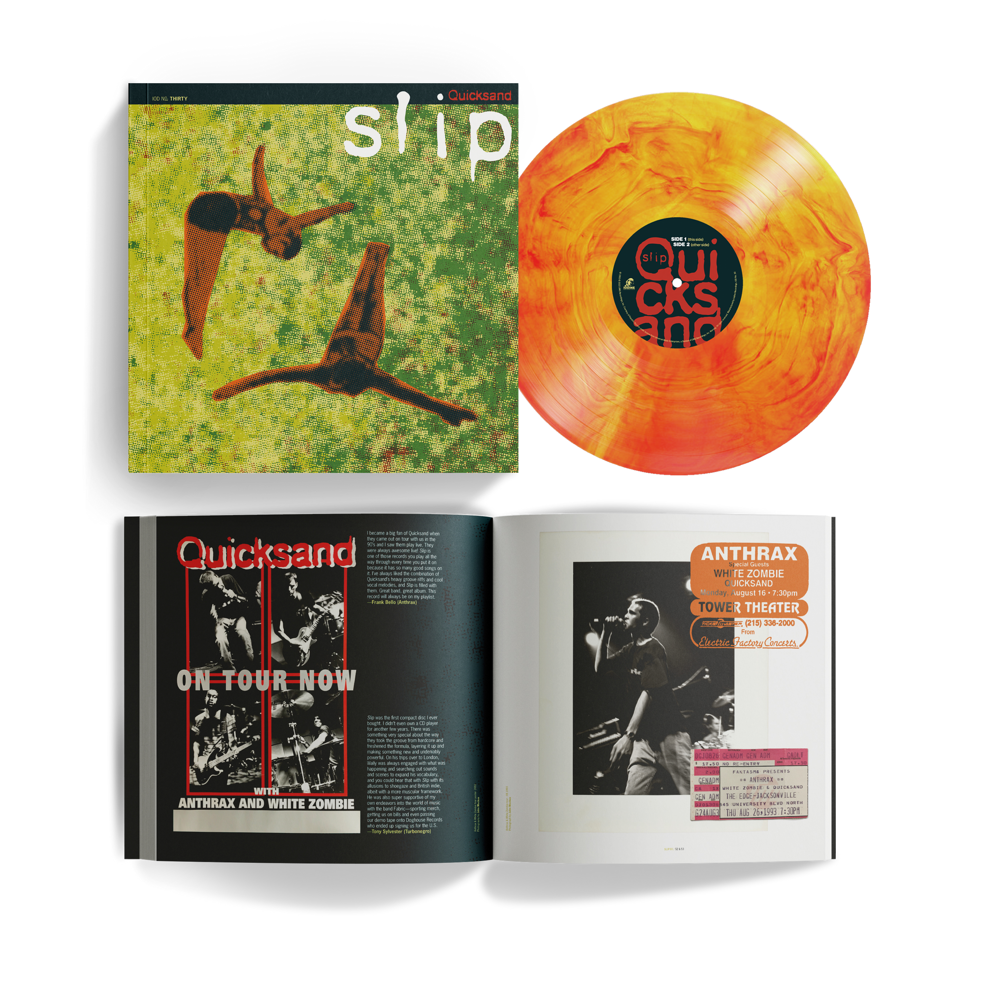 QUICKSAND "Slip (Deluxe Book)"