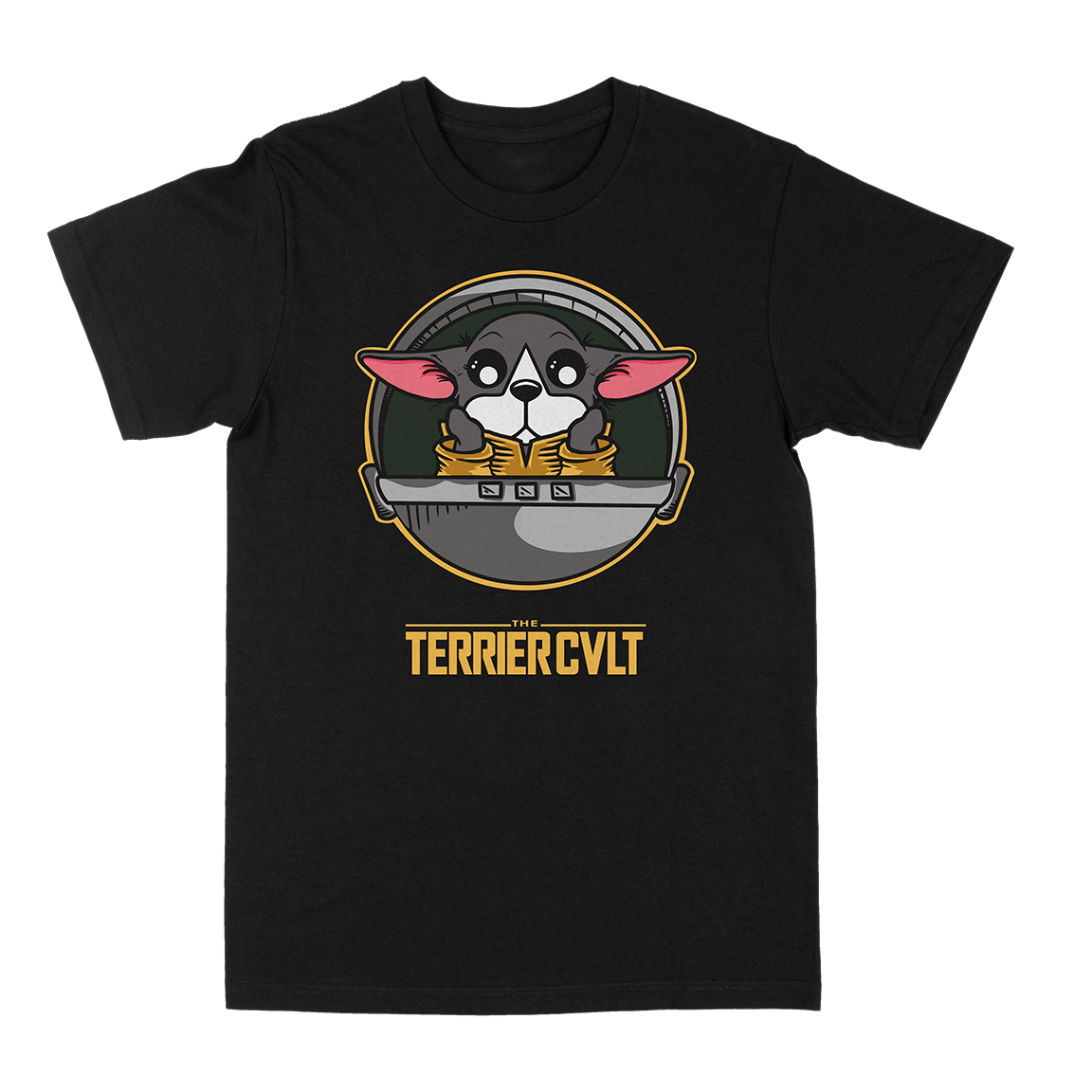 TERRIER CVLT &quot;The Child&quot; Black T-Shirt