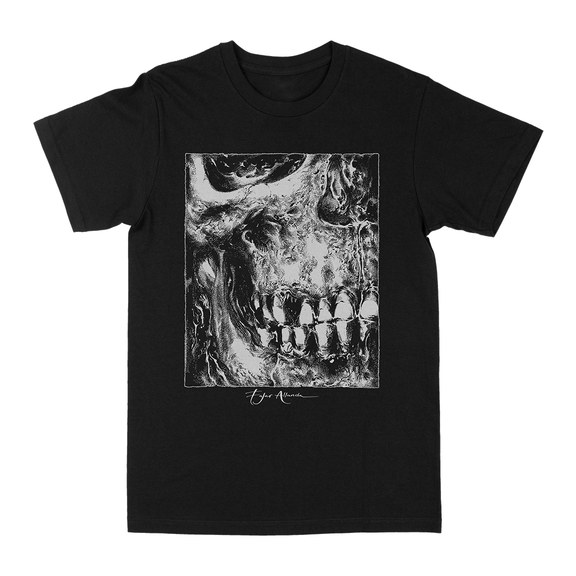FAJAR ALLANDA &quot;Skull&quot; Black T-Shirt