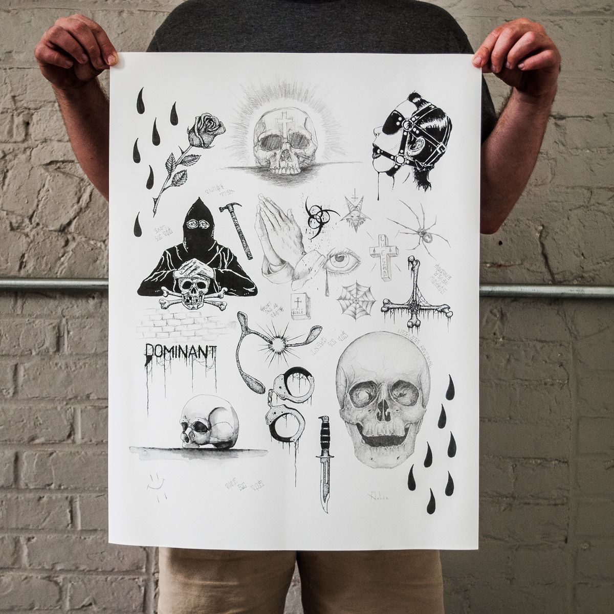 Anthony Lucero &quot;Dominant&quot; Giclee Print