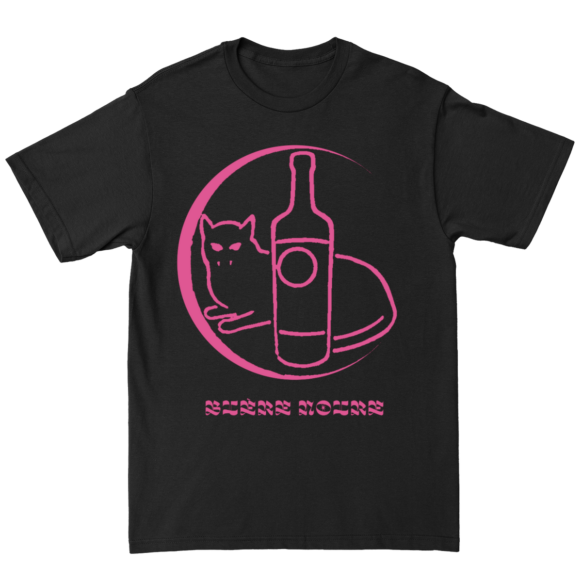 BIÈRE NOIRE &quot;Logo&quot; Black T-Shirt