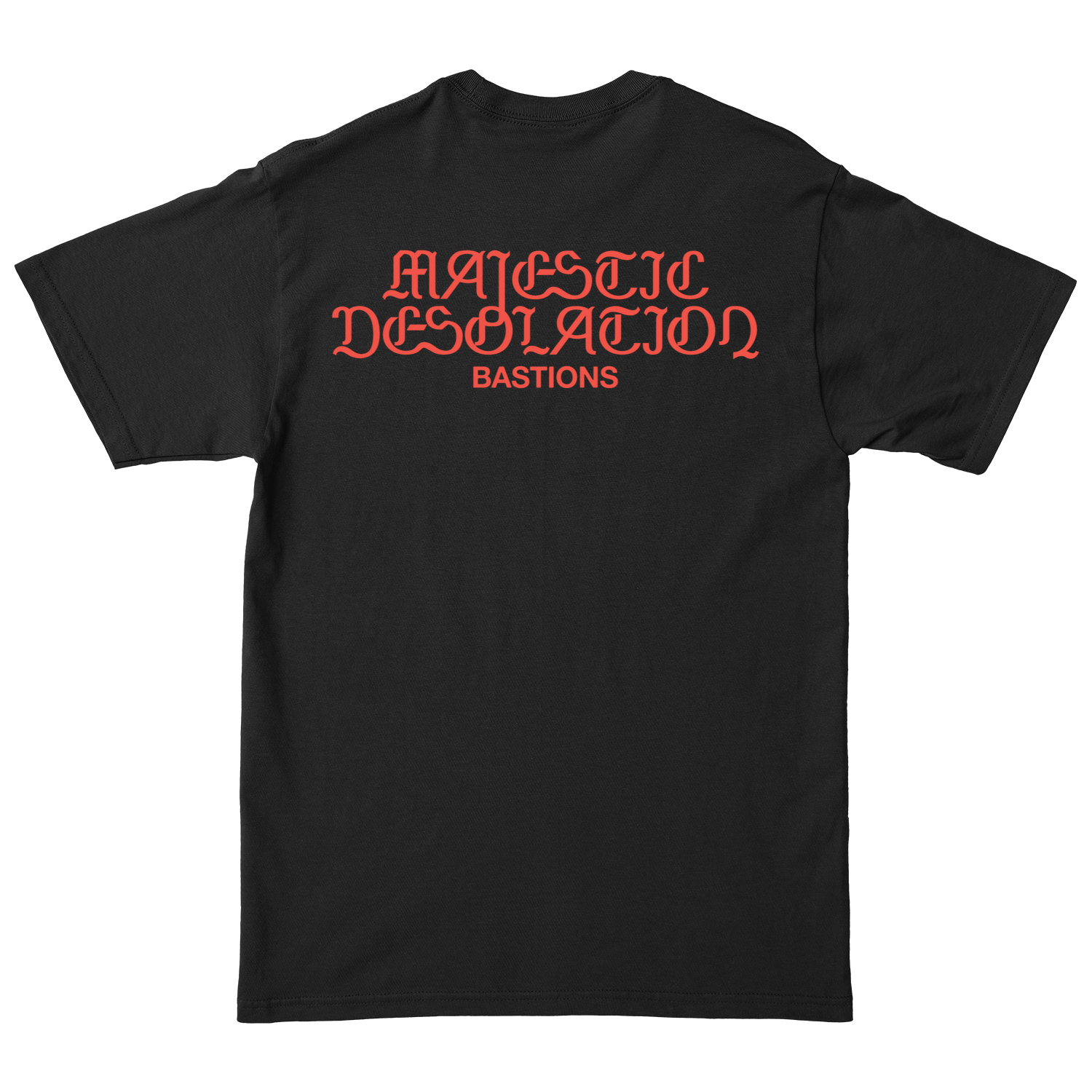 BASTIONS "Majestic Desolation" Black T-Shirt