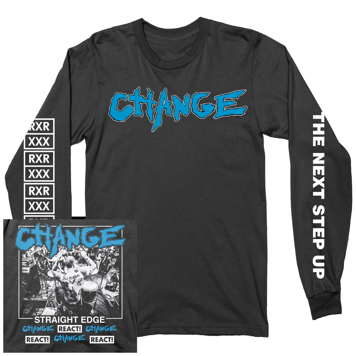 CHANGE &quot;The Next Step Up&quot; Black Longsleeve