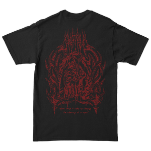 CHAT PILE "On Deadly Ground" Black T-Shirt