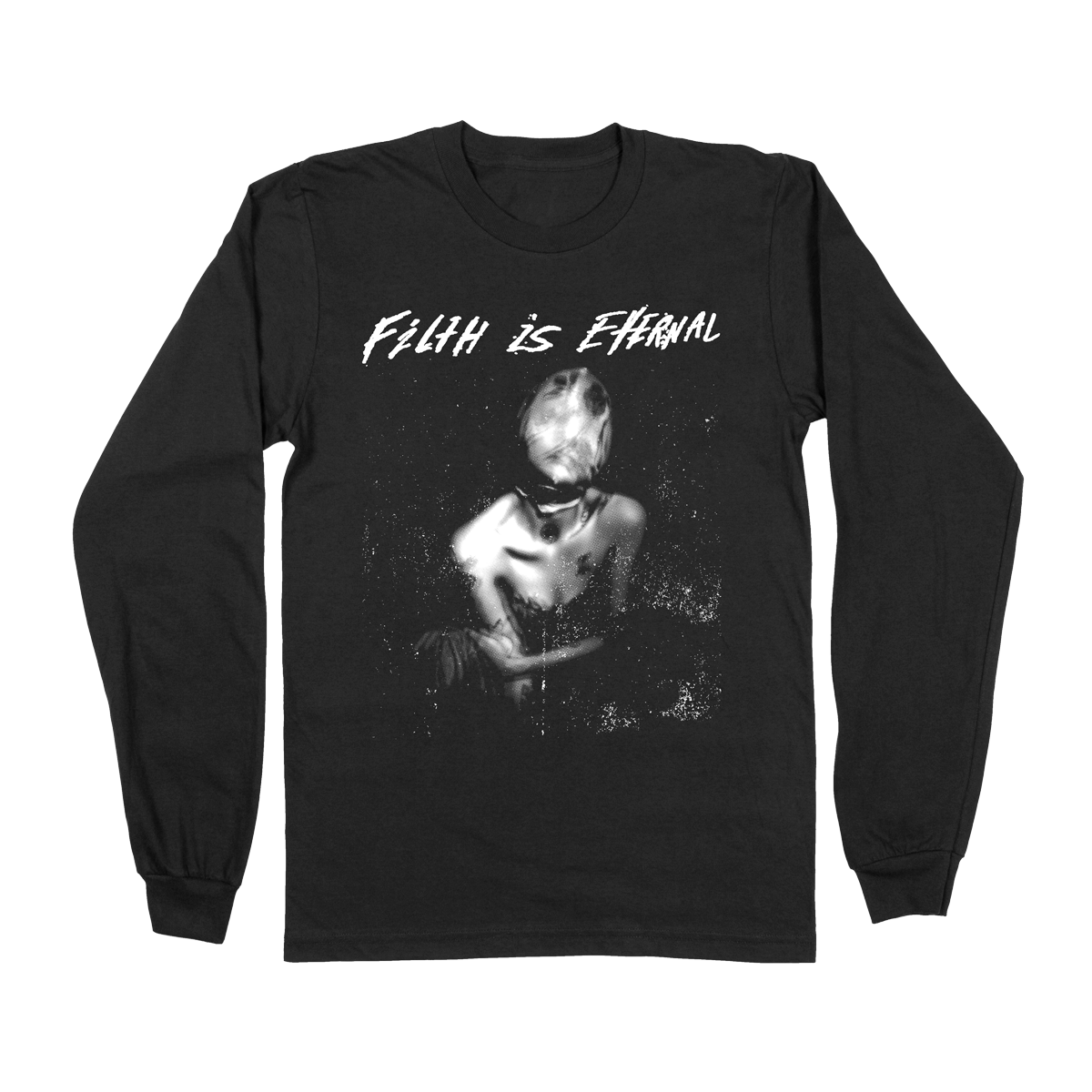 FILTH IS ETERNAL &quot;ZED&quot; Black Crewneck