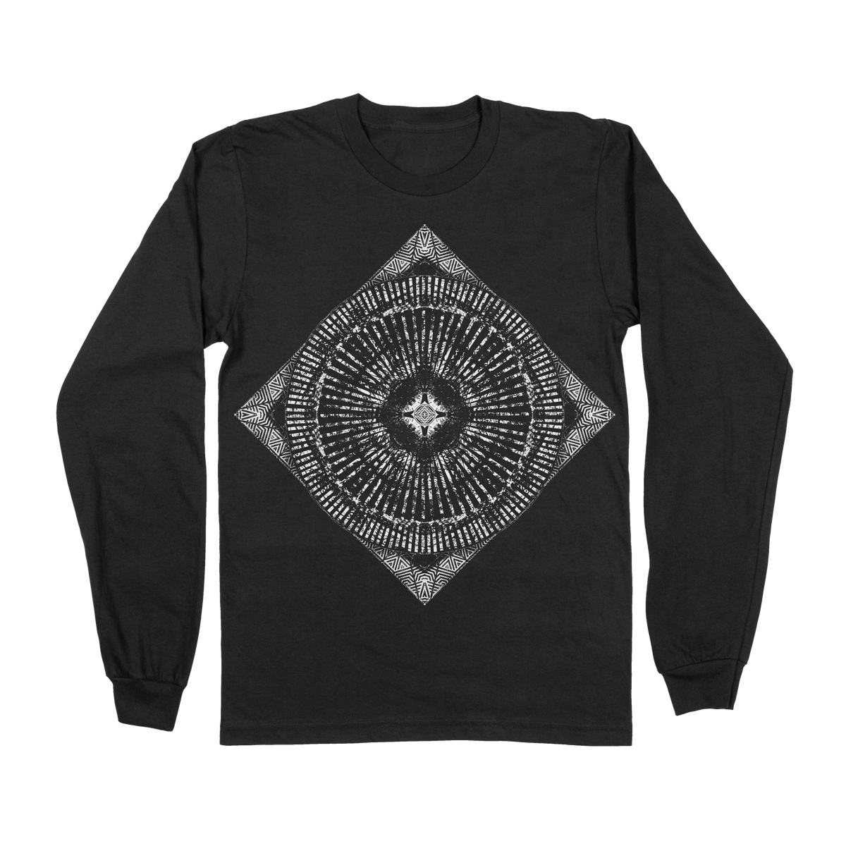THOMAS HOOPER &quot;Circle &amp; Square&quot; Black Crewneck