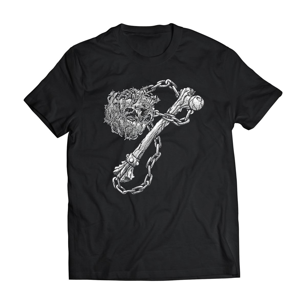 DYLAN GARRETT SMITH &quot;Flail&quot; Black T-Shirt