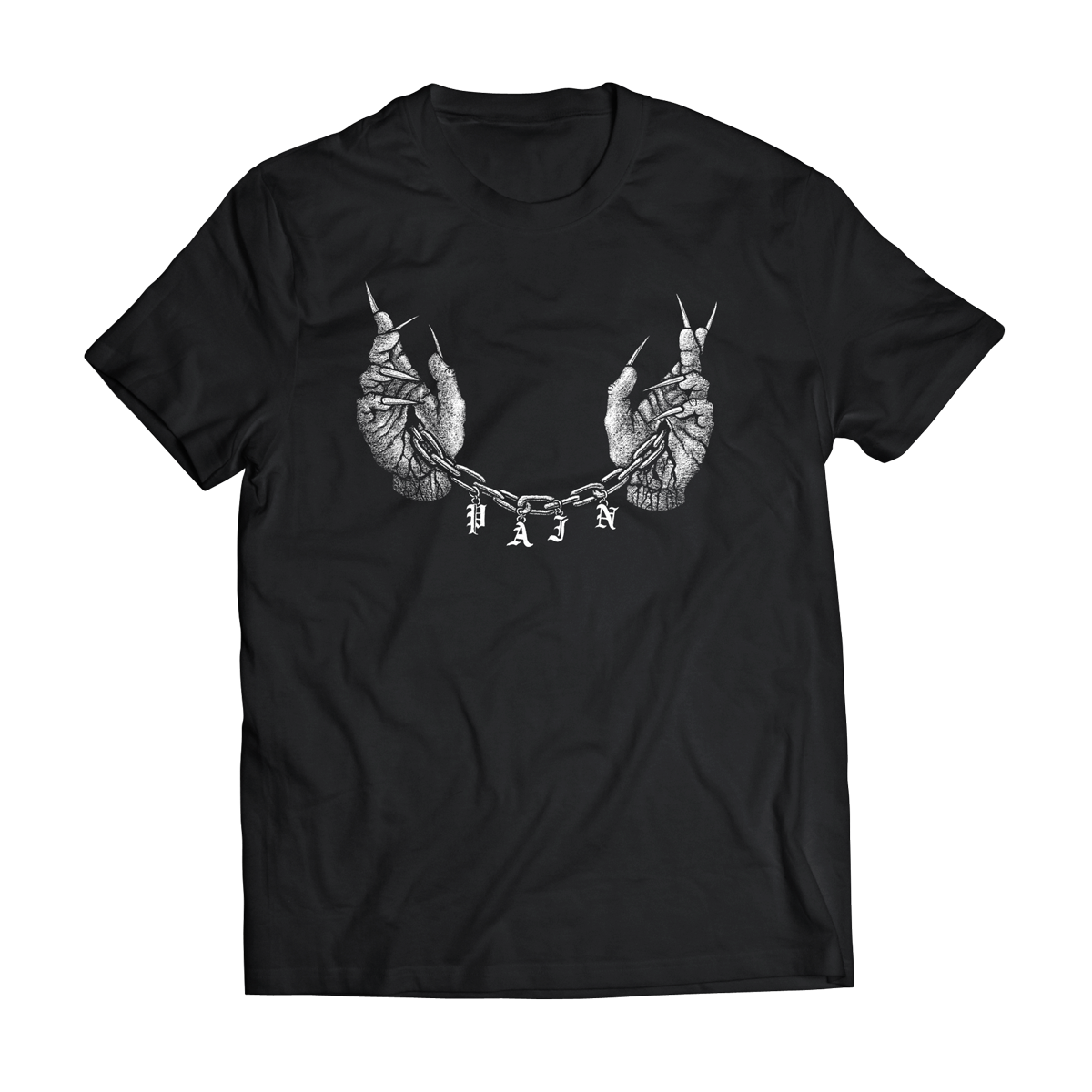 DYLAN GARRETT SMITH &quot;Pain&quot; Black T-Shirt