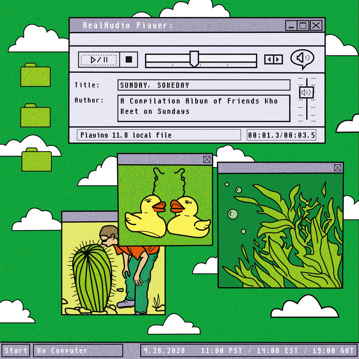 KOJI, POTTY MOUTH, NERVUS, SOLSTICE REY, FULL ON MONE&#39;T “Sunday, Someday”