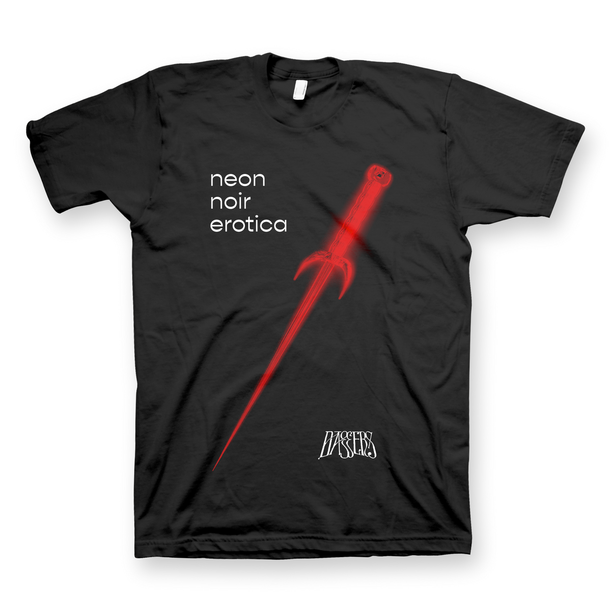 DAGGERS &quot;Neon Noir Erotica&quot; Black T-Shirt