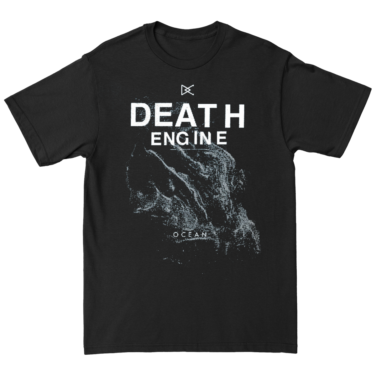 DEATH ENGINE &quot;Ocean&quot; Black T-Shirt