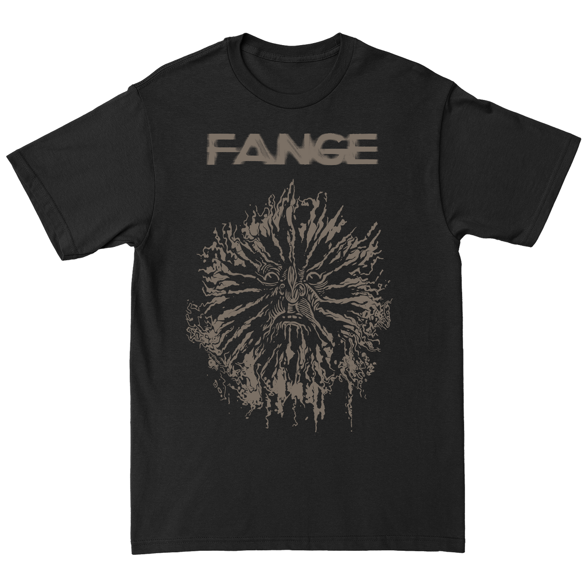 FANGE &quot;Logo&quot; Black T-Shirt