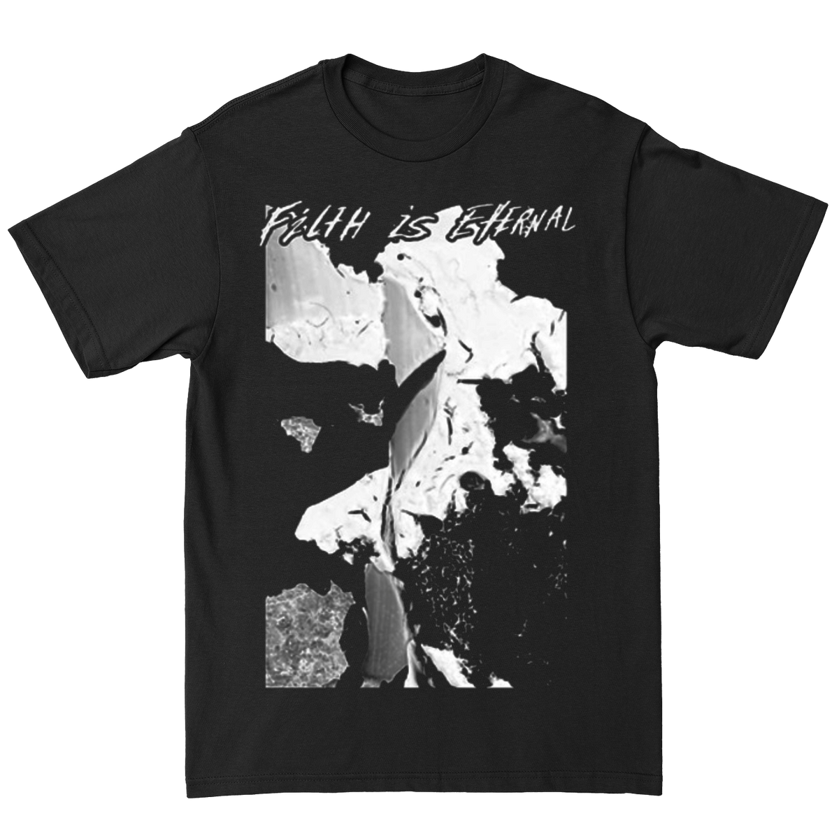 FILTH IS ETERNAL &quot;Cover&quot; Black T-Shirt