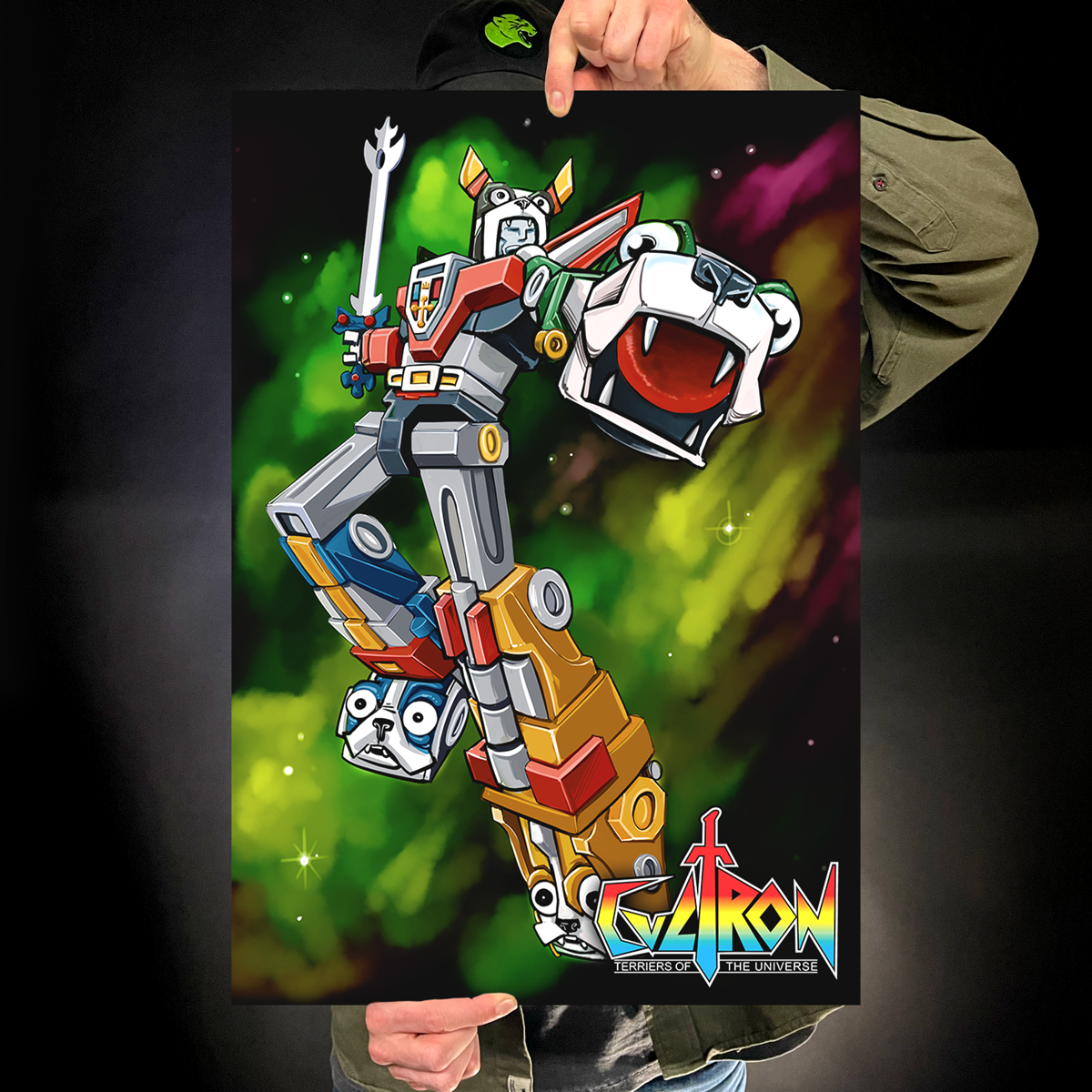 Terrier Cvlt &quot;Cvltron&quot; Giclee Print