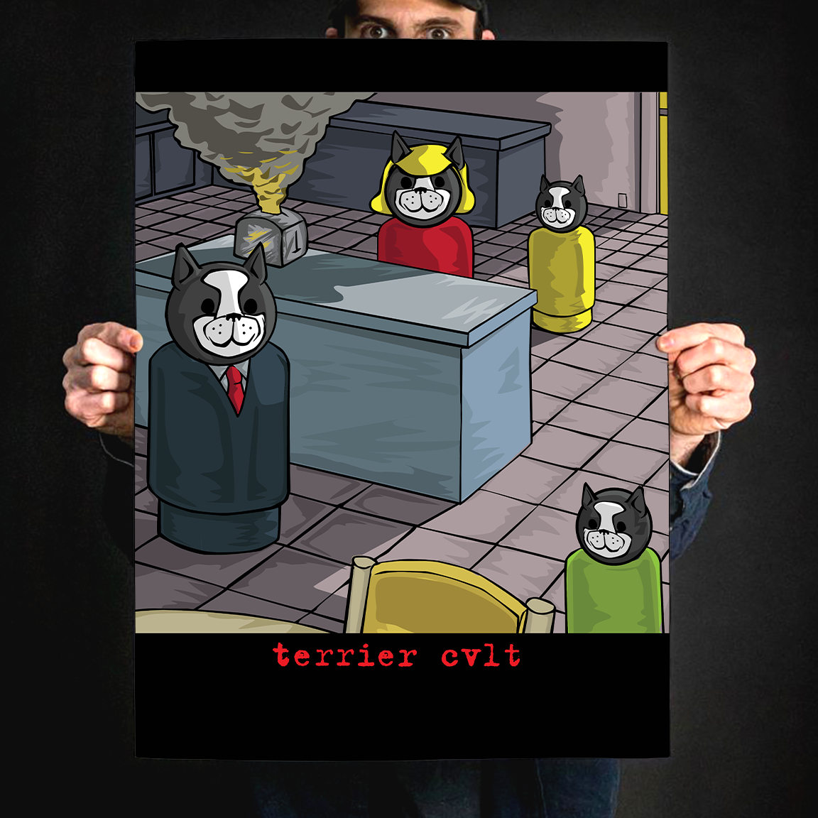 Terrier Cvlt &quot;Diary&quot; Giclee Print