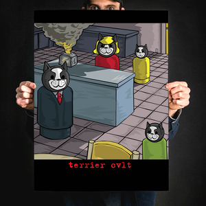 Terrier Cvlt "Diary" Giclee Print