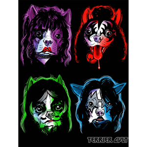 Terrier Cvlt "Puppy Kisses" Giclee Print