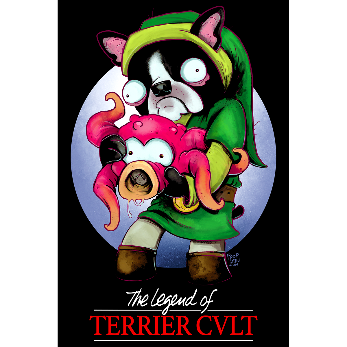 Terrier Cvlt &quot;Zelda&quot; Giclee Print