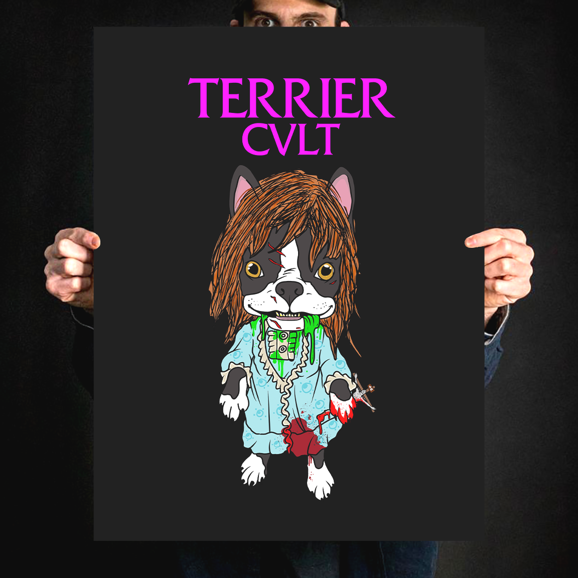 Terrier Cvlt &quot;Cereal Killers&quot; Giclee Print