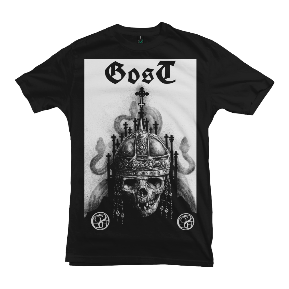 GOST &quot;Skull&quot; Black T-Shirt