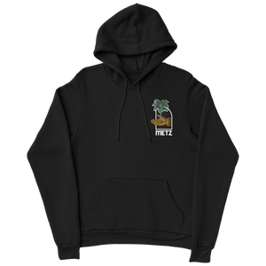 METZ "Palm" Black Hooded Sweatshirt (Final Run)