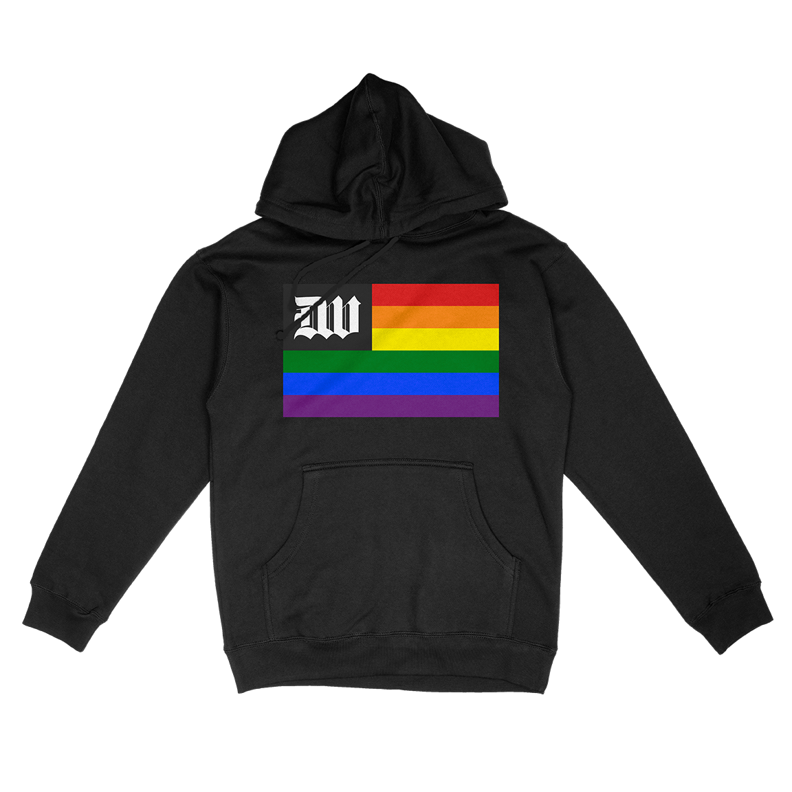 Deathwish &quot;Pride&quot; Black Hooded Sweatshirt