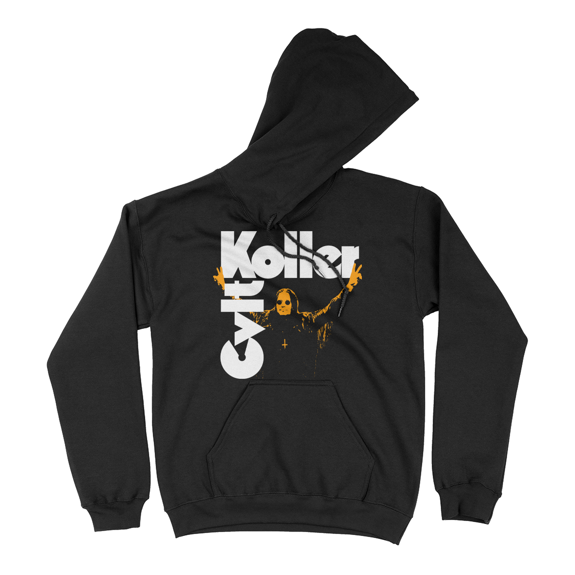 KOLLER CVLT &quot;Volume 5&quot; Black Hooded Sweatshirt