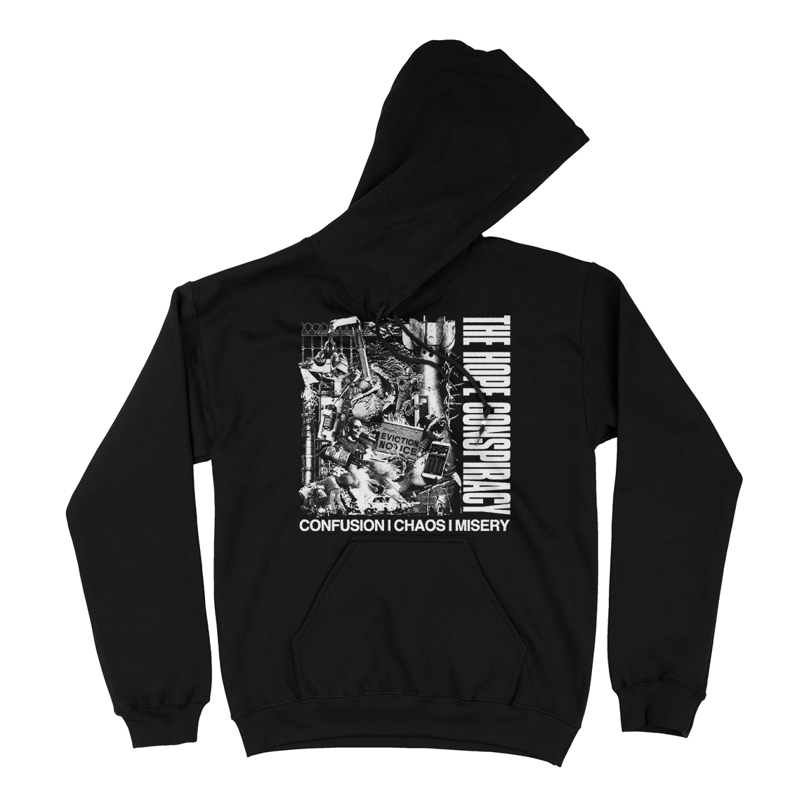 The Hope Conspiracy &quot;CCM: Chaos&quot; Black Hooded Sweatshirt
