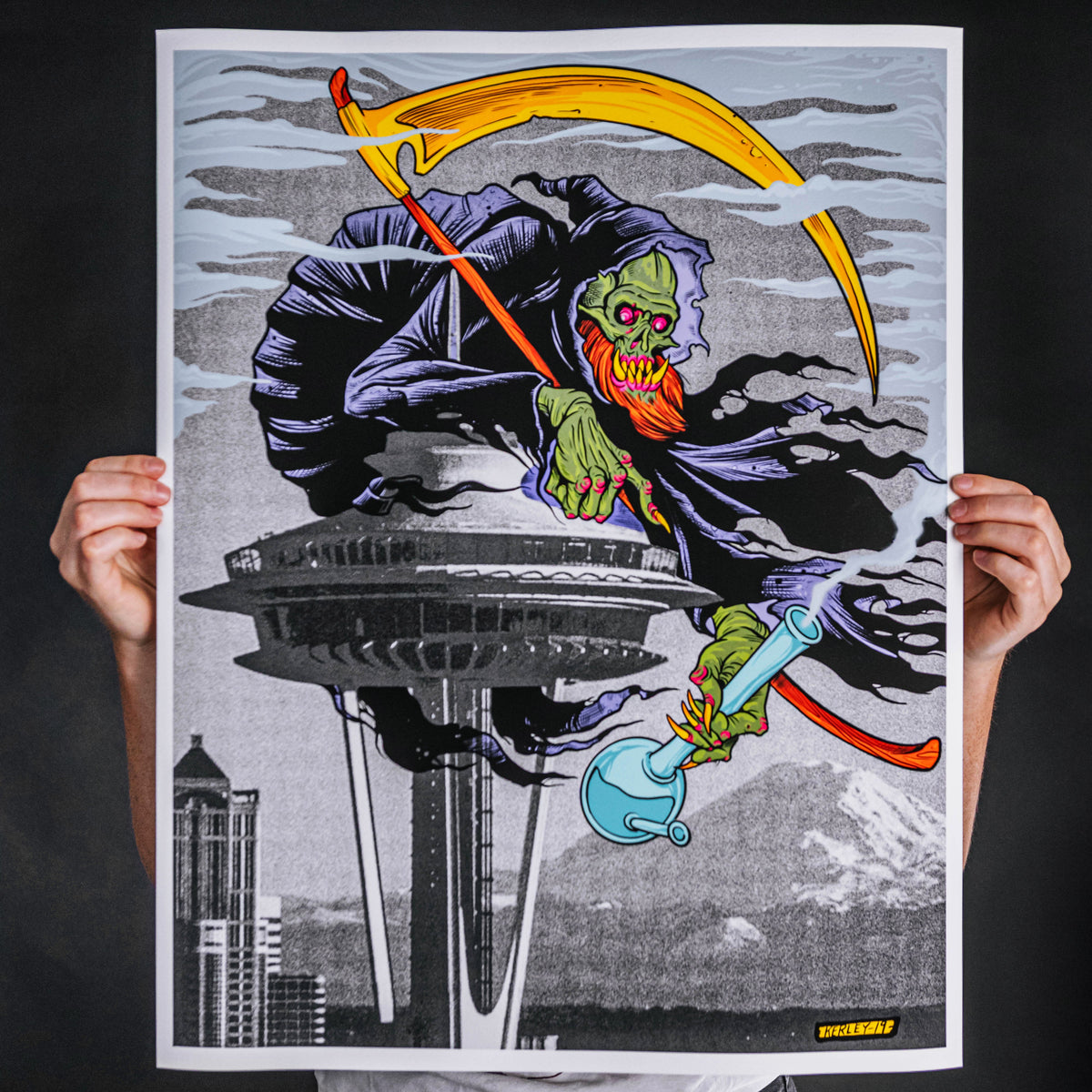 Abominable Electronics &quot;Wicked Garden&quot; Giclee Print