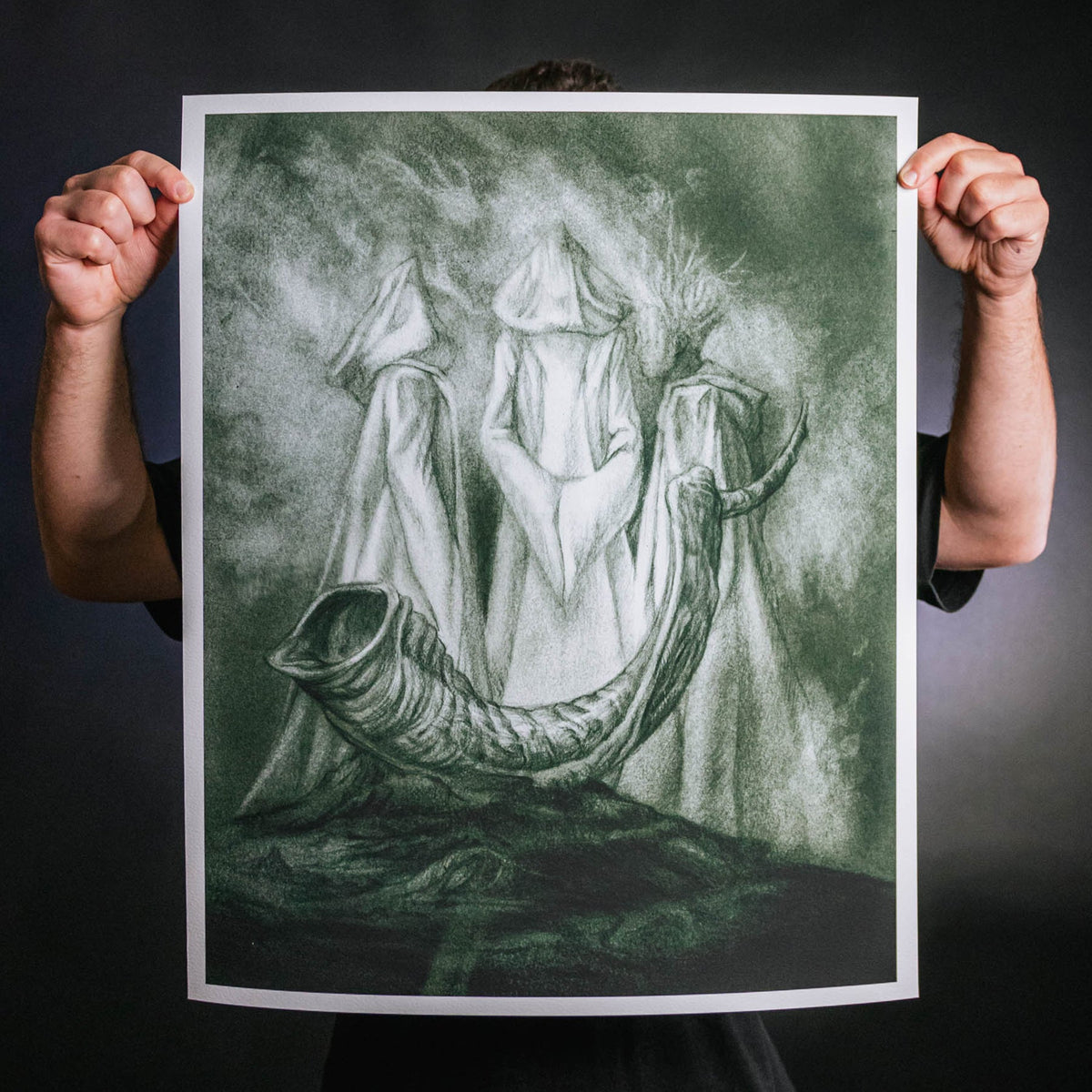 Paul Romano &quot;The Horn&quot; Giclee Print