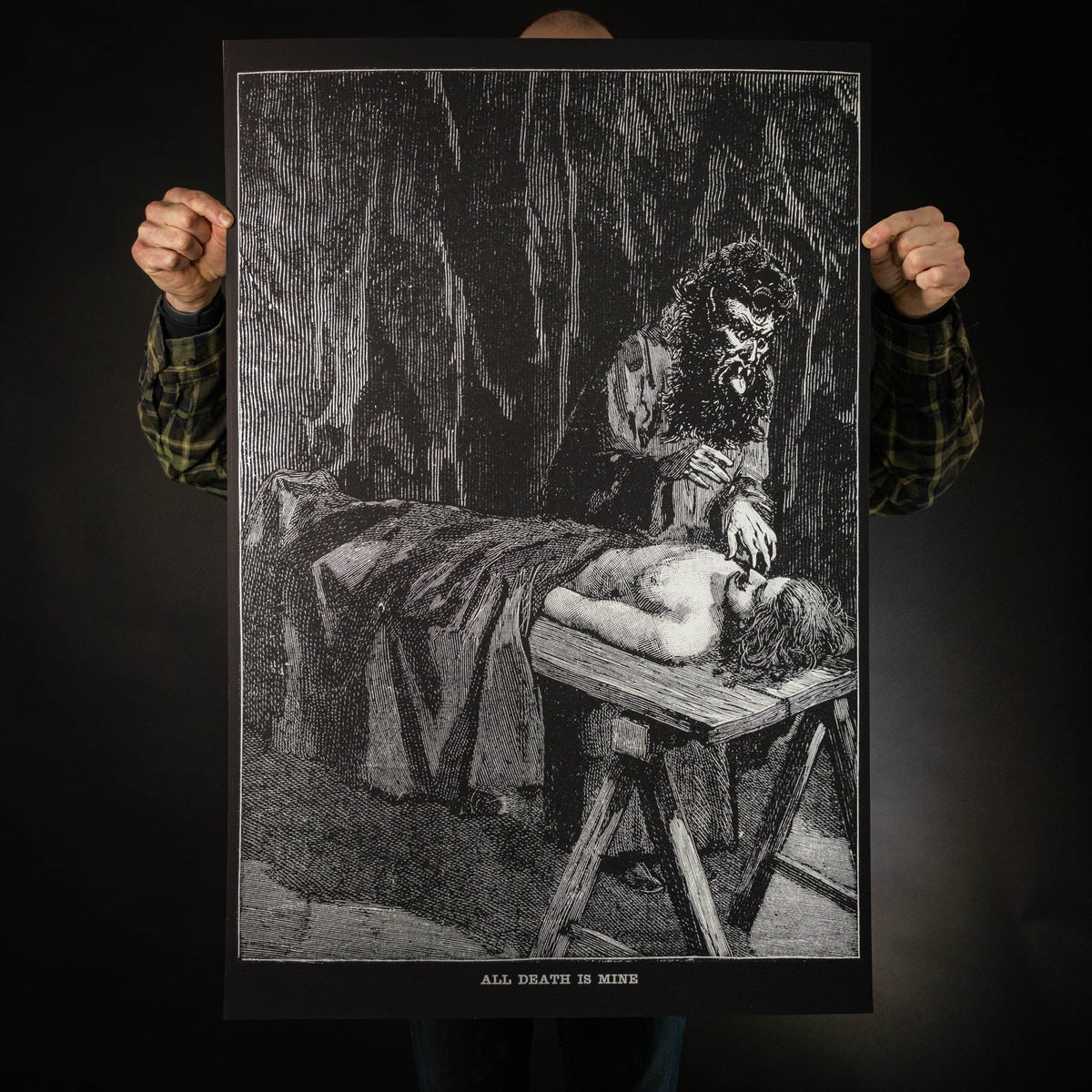 Dwid Hellion &quot;All Death Is Mine&quot; Giclee Print