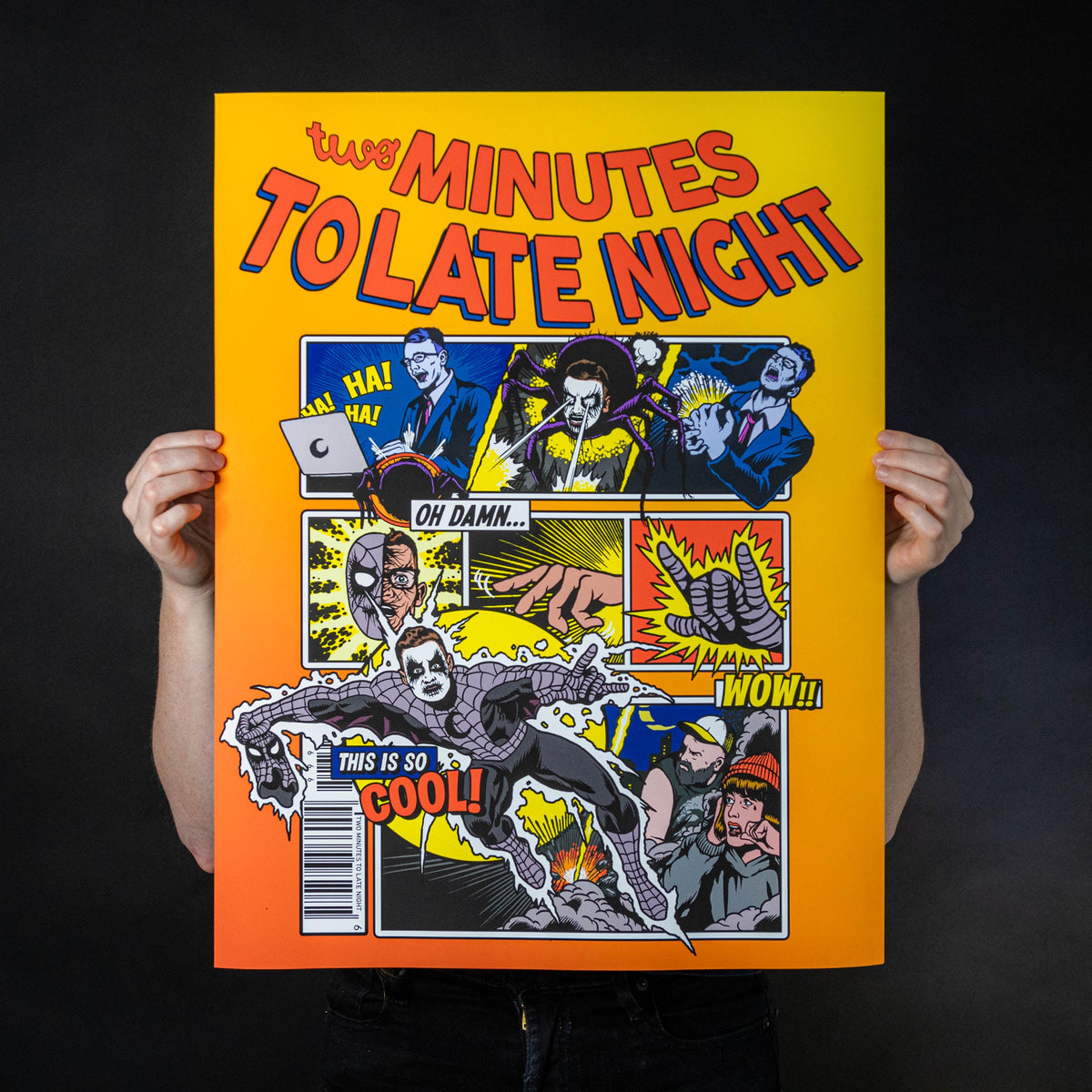 Two Minutes To Late Night &quot;Spider Time: Light&quot; Giclee Print