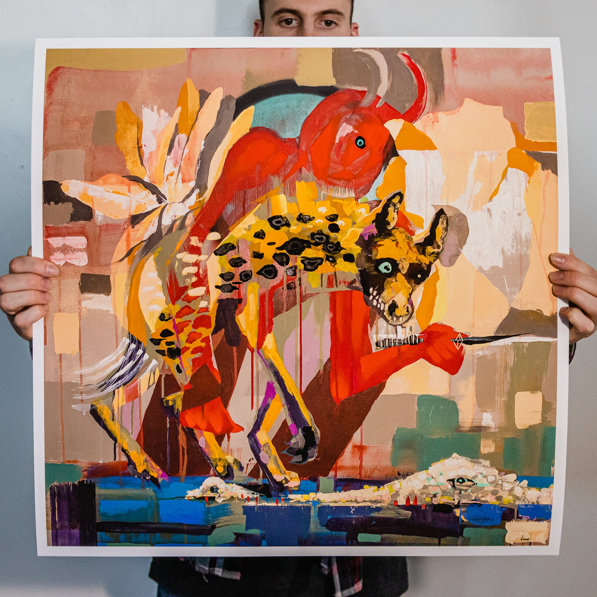 Linas Garsys &quot;Dvasia: F&quot; Giclee Print