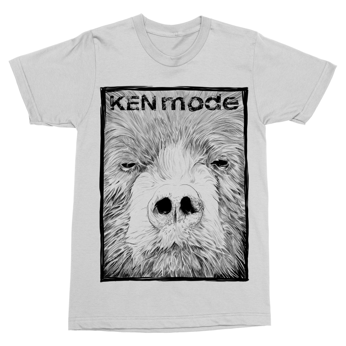 KEN MODE &quot;Bear&quot; White T-Shirt
