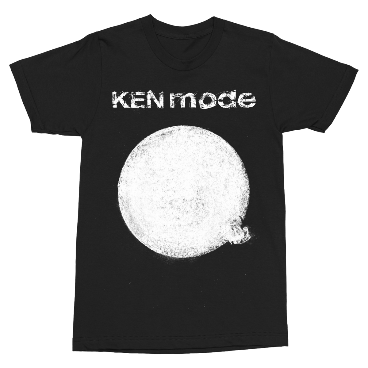 KEN MODE &quot;Void Circle&quot; Black T-Shirt
