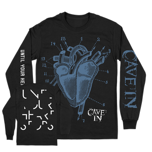 CAVE IN "UYHS Heart“ Black Longsleeve