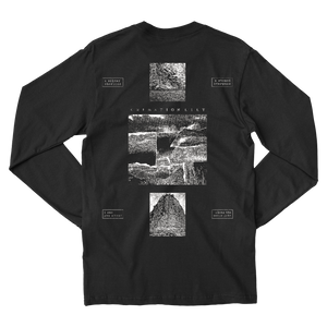 CREMATION LILY "Moon" Black Longsleeve