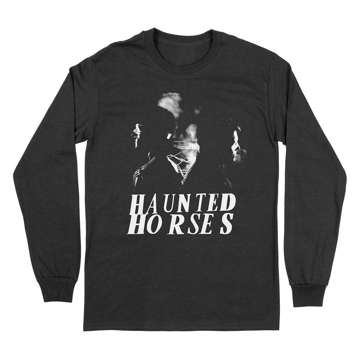 HAUNTED HORSES &quot;Thee Worst&quot; Black Longsleeve