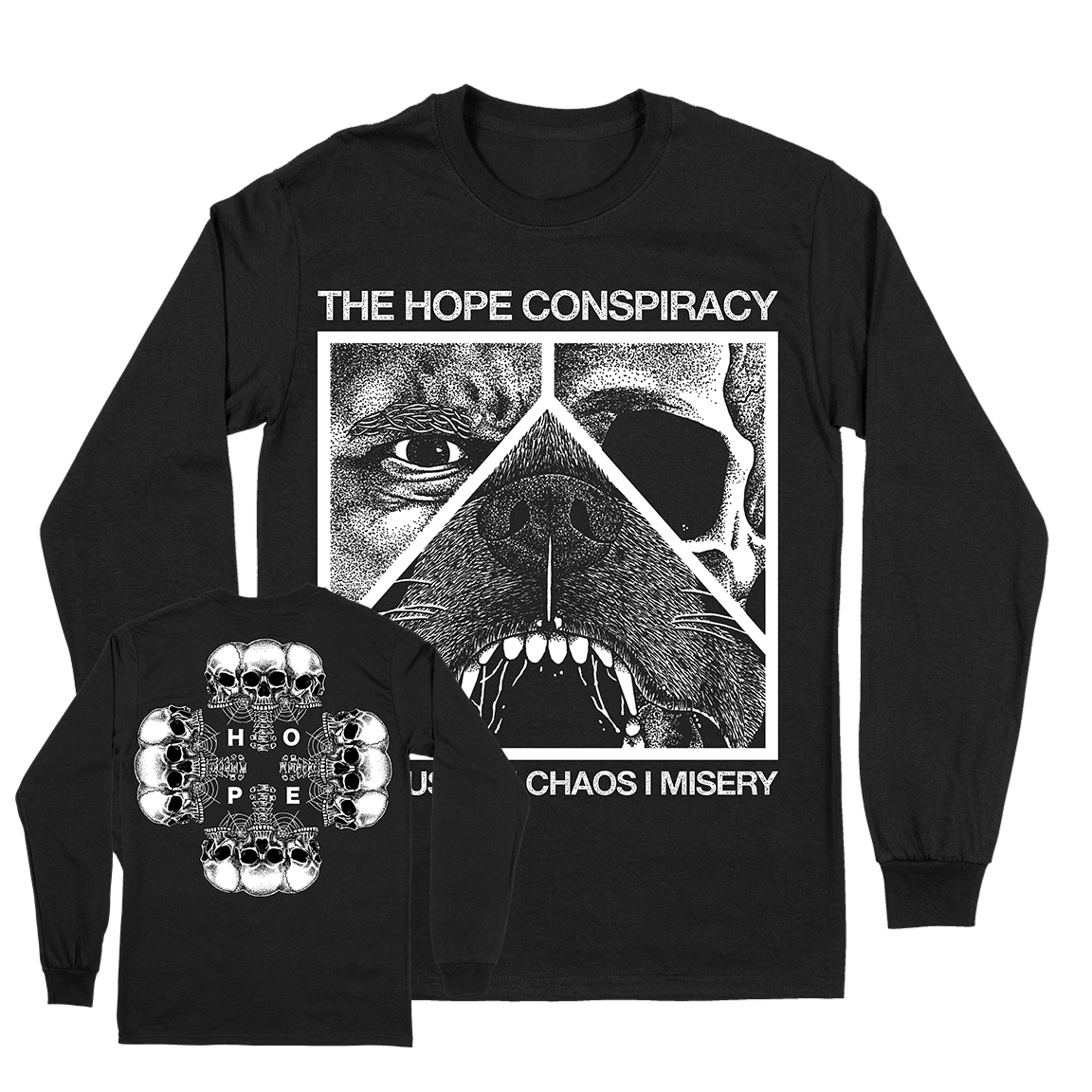 The Hope Conspiracy &quot;CCM: Death Traitors&quot; Black Longsleeve