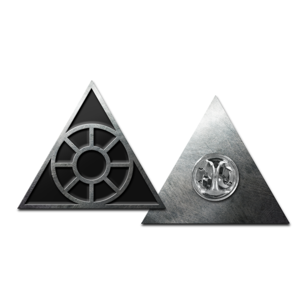 OTTO VON SCHIRACH &quot;Triangle Family&quot; Enamel Pin