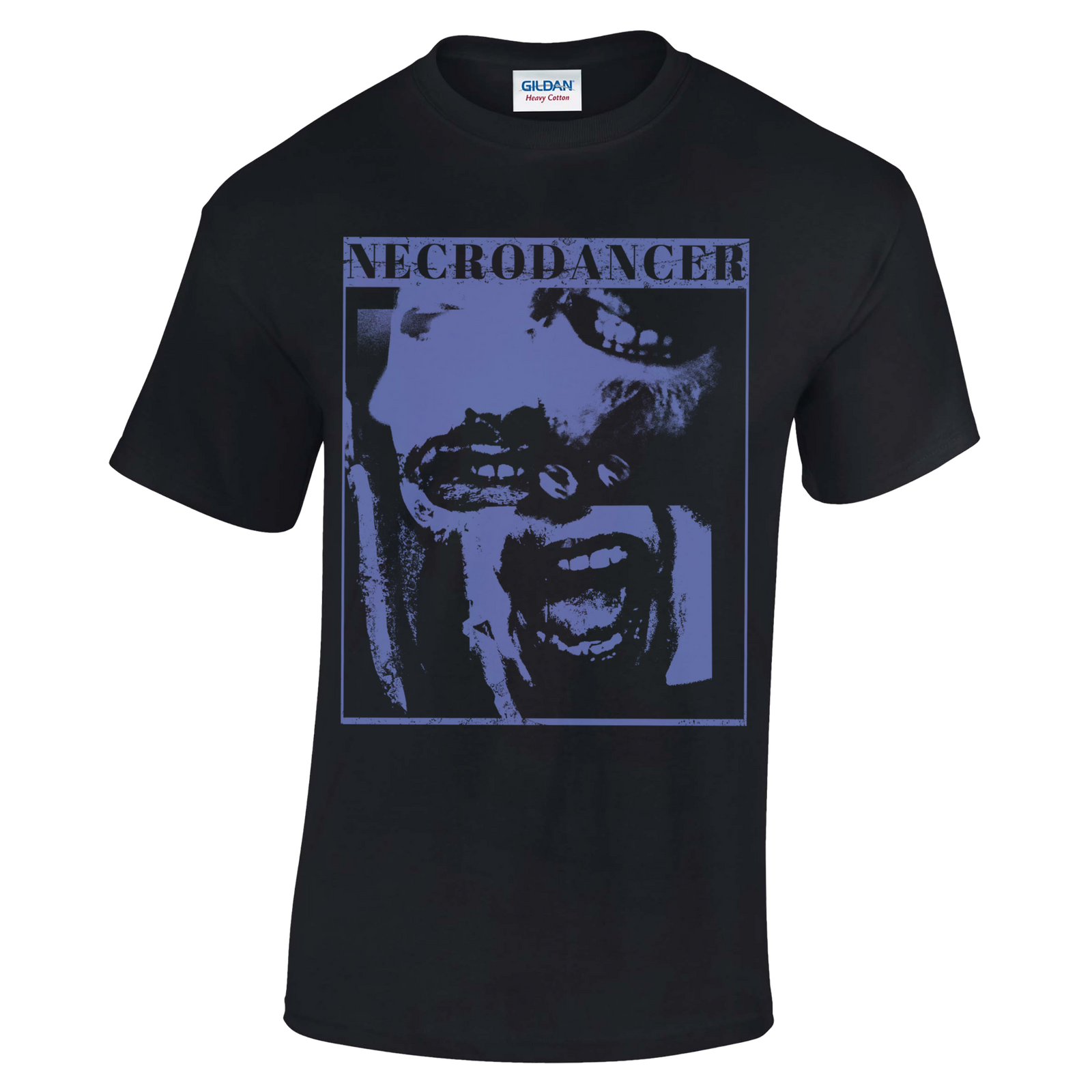 NECRODANCER "Scream" Black T-Shirt