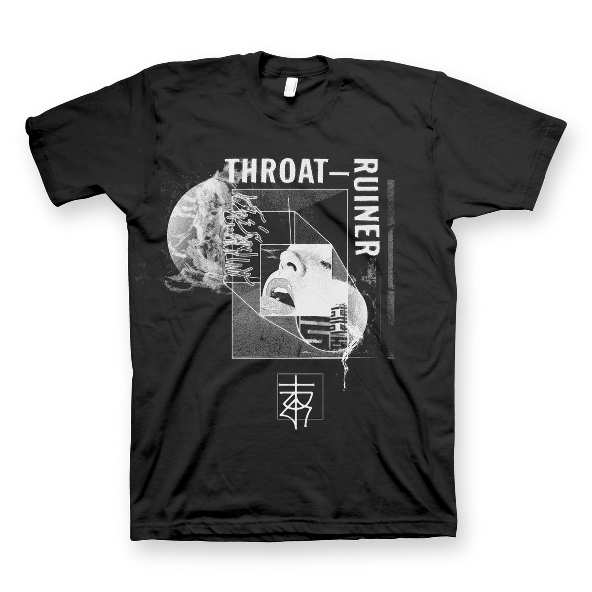 THROATRUINER &quot;Medusa&quot; Black T-Shirt