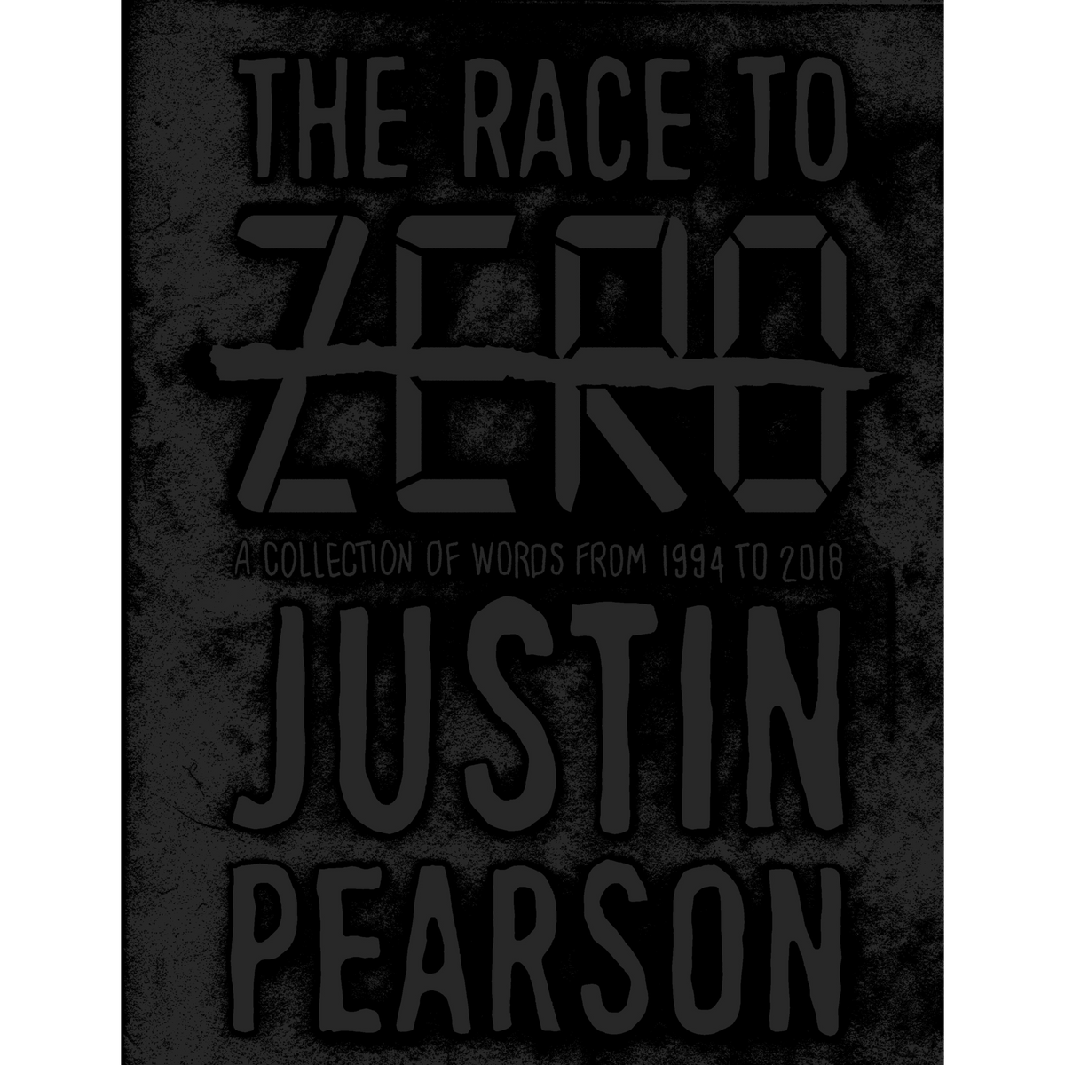JUSTIN PEARSON &quot;The Race To Zero&quot;